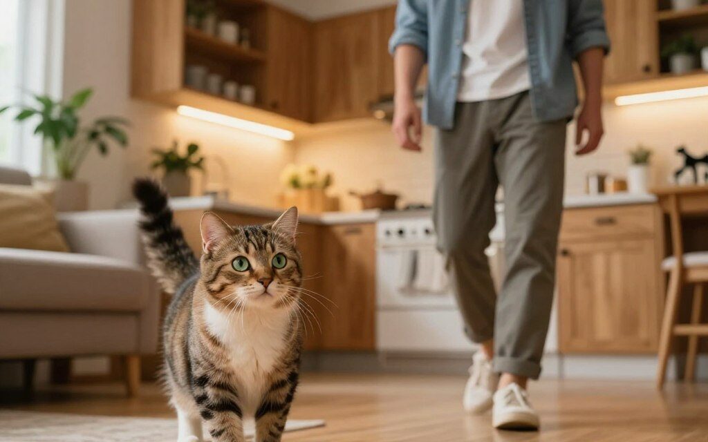 Why Does My Cat Follow Me Everywhere?